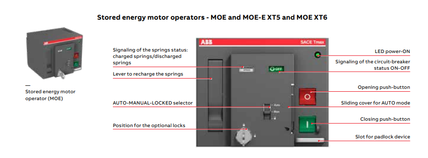 موتور کلید اتوماتیک ABB