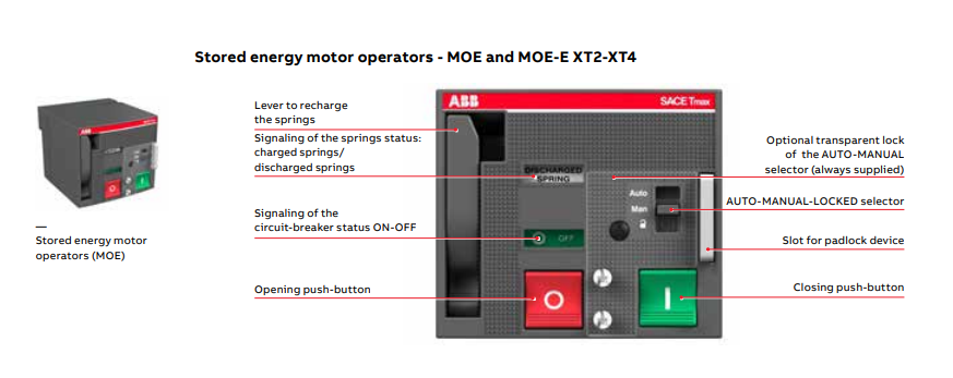 موتور کلید اتوماتیک ABB