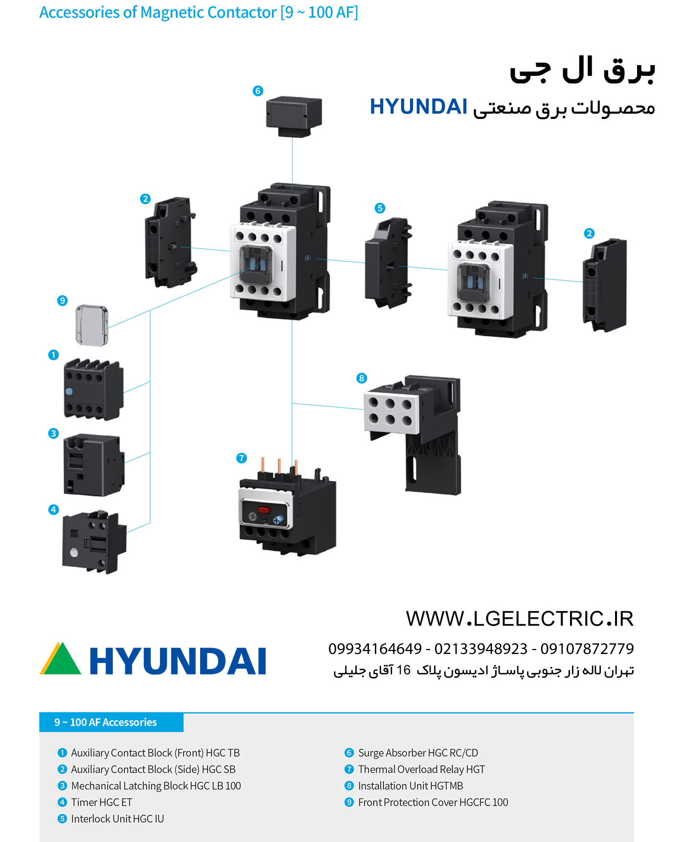 نمایندگی کنتاکتور هیوندا