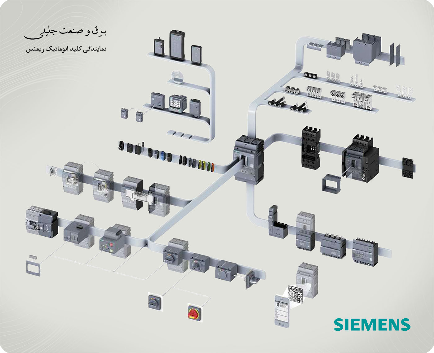 لوازم جانبی کلید اتوماتیک زیمنس