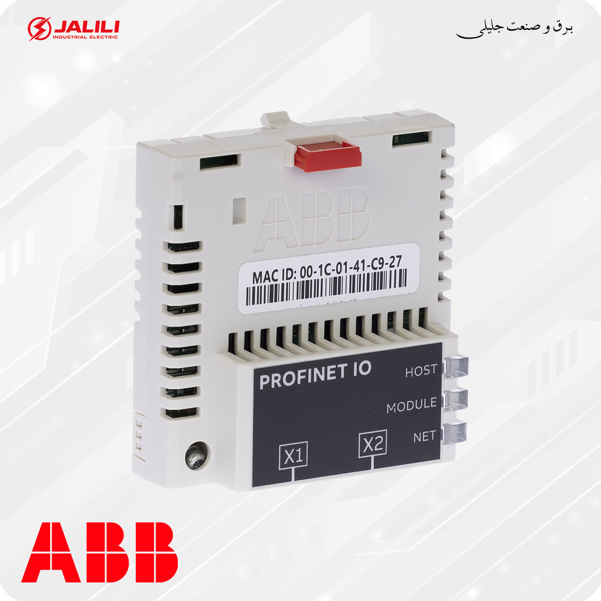 ماژول ارتباط شبکه PROFINET IO درایو ABB کد FPNO-21