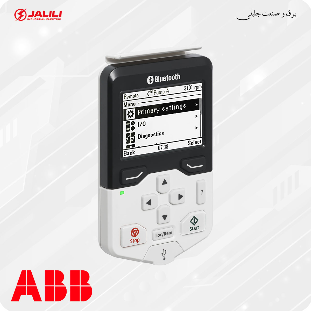 پنل کنترل درایو ABB مدل ACS-AP-W