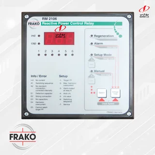 رگولاتور بانک خازنی 6 پله فراکو FRAKO RM2106