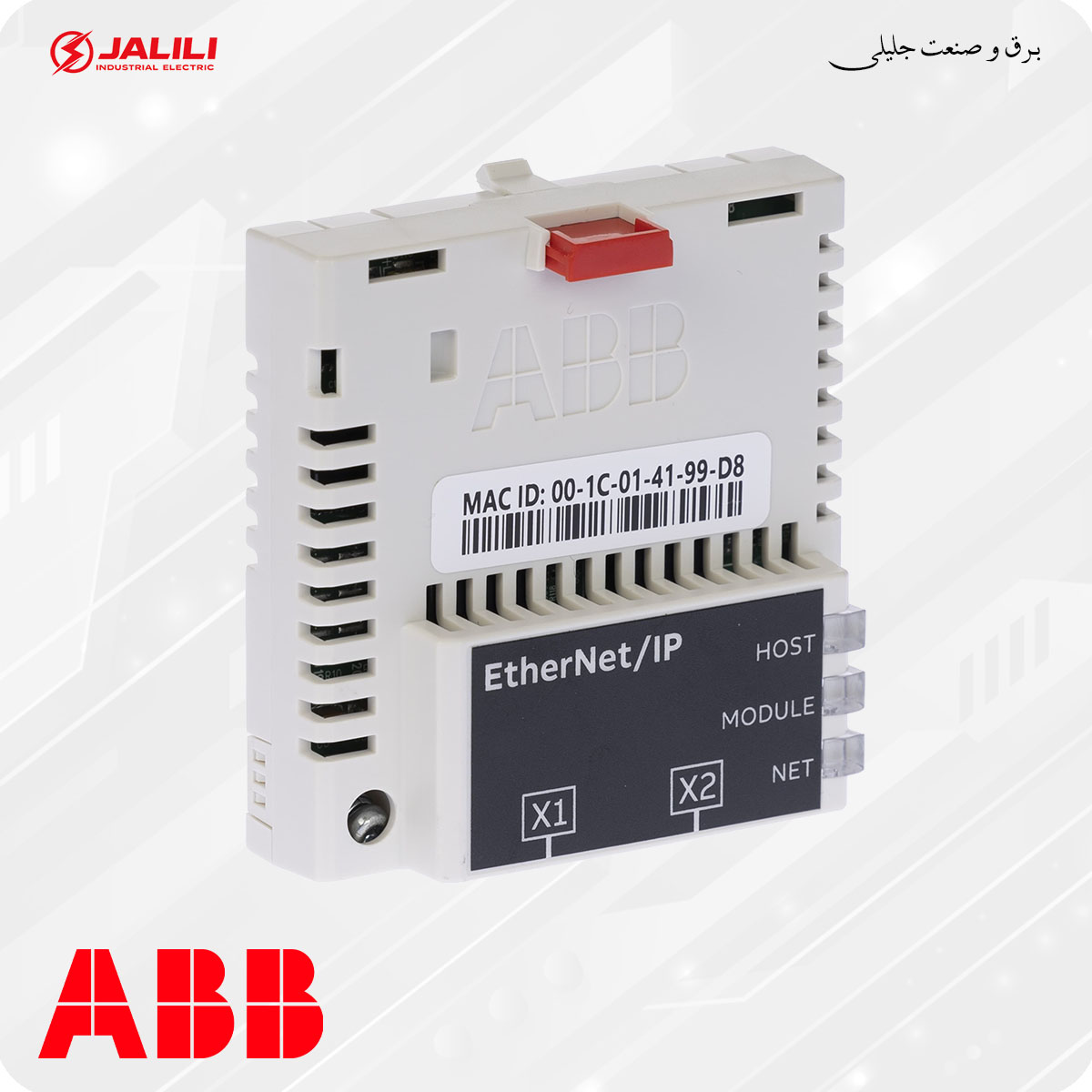 ماژول ارتباط شبکه EtherNet/IP درایو ABB کد FEIP-21