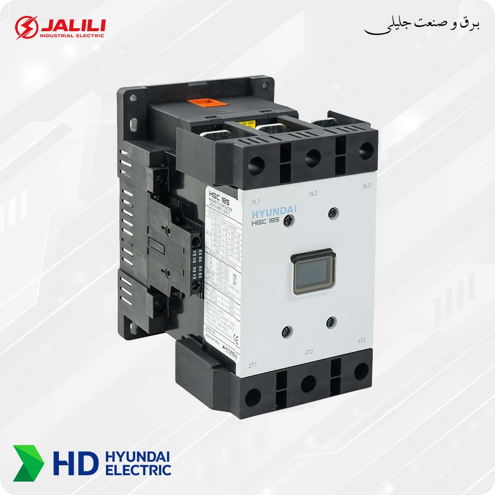 کنتاکتور 185 آمپر، 90 کیلووات هیوندای الکتریک مدل HGC185